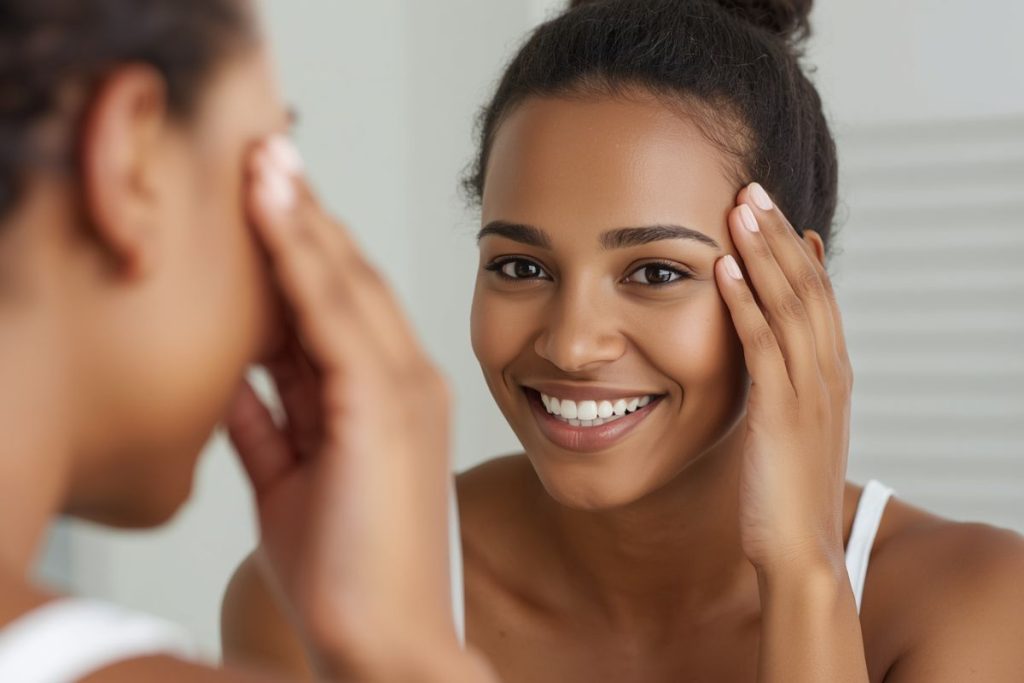 Smoother skin after consistent treatment for closed comedones