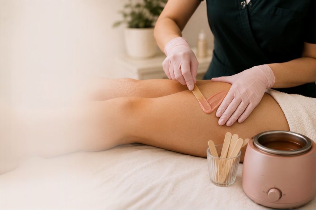 Professional waxing as an alternative to shaving and razor irritation